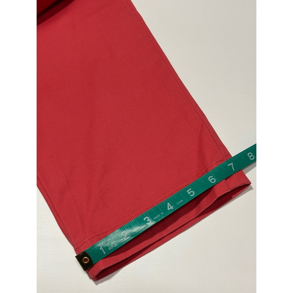 Brooks Brothers Milano Slim Fit Salmon Supima Cotton Chino Pants Mens 33x32 - Picture 10 of 12